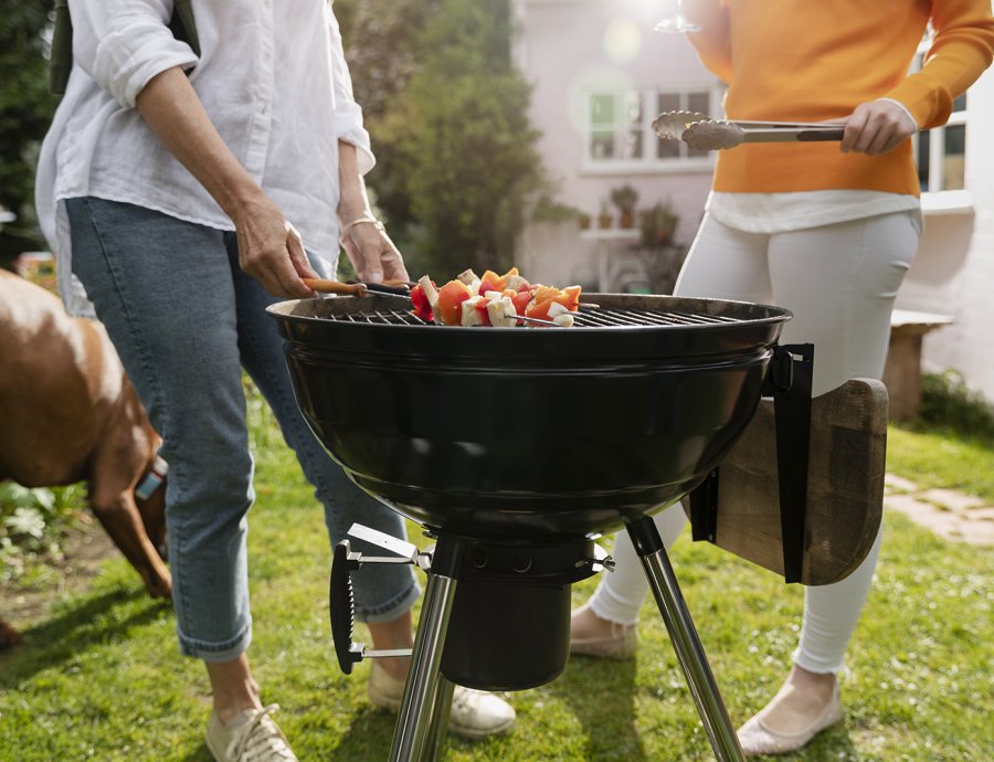 limpieza de asador